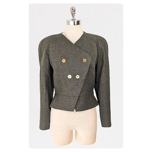 vintage 80's Harve Benard wool blazer